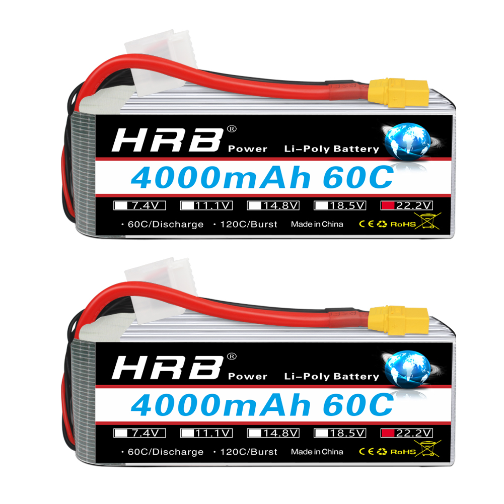 6S Lipo Battery 22.2V 5000Mah - 1/2pcs HRB 6S Lipo 배터리 22.2V